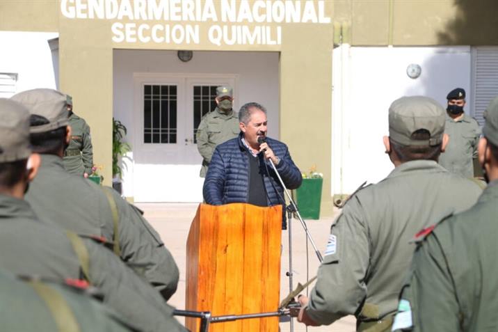 Gendarmería Nacional tiene nuevo edificio en Quimilí