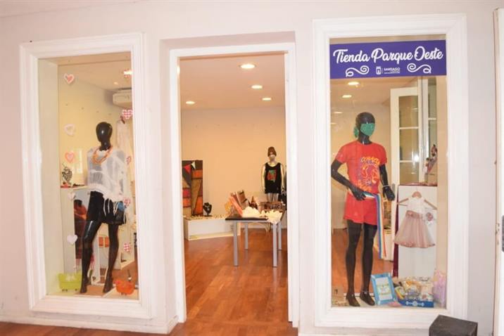 Emprendedores santiagueños tienen su espacio en la Tienda del Parque Oeste
