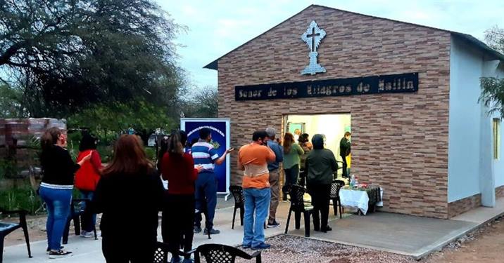 Pinteños honraron al Señor de Mailín bajo restricciones sanitarias