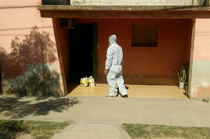 Campo Gallo: asisten con alimentos y medicamentos a unas 90 familias aisladas