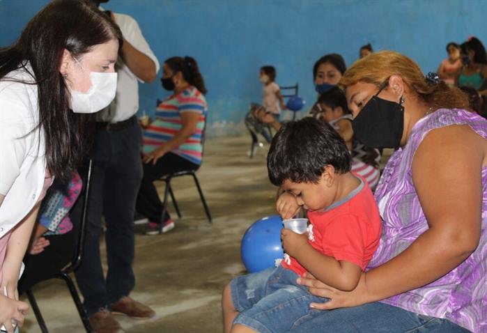 Martes de plan nutricional y entrega de semillas en Beltrán Martes de plan nutricional y entrega de semillas en Beltrán
