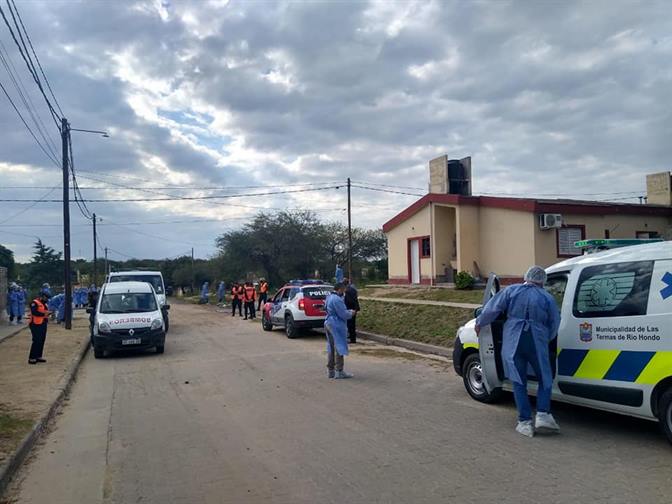 Comenzaron a realizarse testeos por los barrios de Las Termas