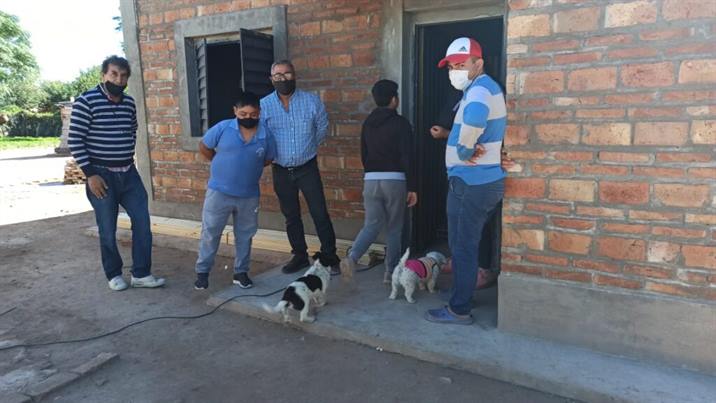 Avanza la construcción de viviendas sociales para familias de Campo Gallo Avanza la construcción de viviendas sociales para familias de Campo Gallo