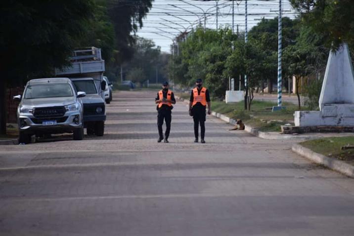 Tintina: Calles vacías y fuertes controles en el segundo día de aislamiento Tintina: Calles vacías y fuertes controles en el segundo día de aislamiento