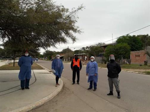 Forres refuerza su tarea preventiva con recorridos barriales Forres refuerza su tarea preventiva con recorridos barriales