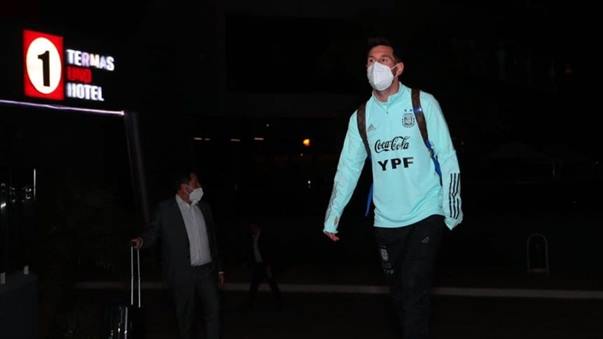 Histórica visita de Selección Argentina a Las Termas Histórica visita de Selección Argentina a Las Termas