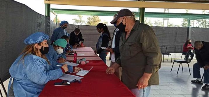 Campo Gallo organiza la vacunación de 750 personas de 50 a 59 años