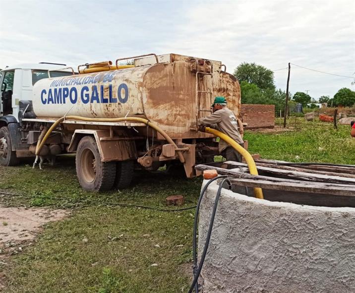 Aceleran gestiones para la distribución de agua en Dpto. Alberdi Aceleran gestiones para la distribución de agua en Dpto. Alberdi