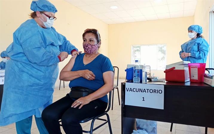 Campo Gallo bajó un 80% el número de casos activos de covid