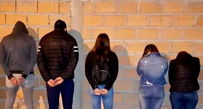 Detenidos y secuestros en reuniones clandestinas