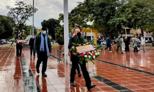 La figura de Güemes se alzará en pleno centro de La Banda
