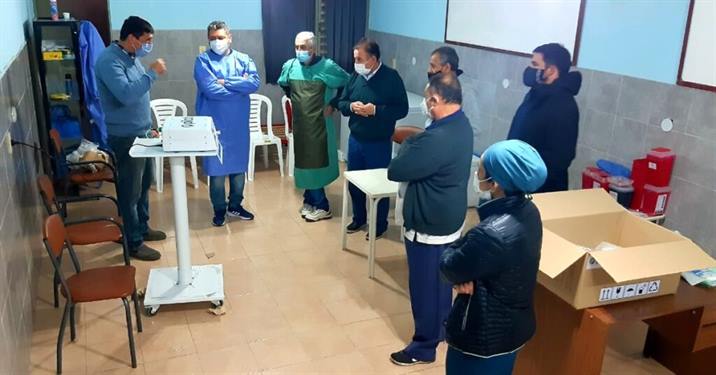 El hospital de Pinto ya cuenta con un equipo de oxigenoterapia