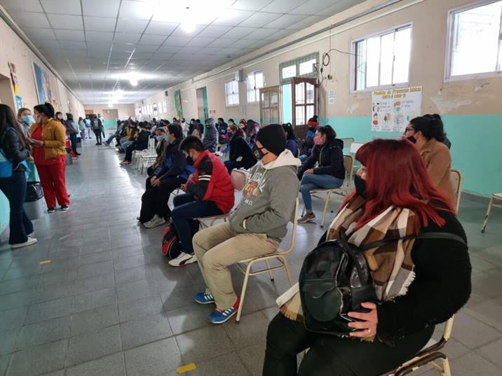 Clodomira: El 90% de los jóvenes de 18 a 24 años fueron vacunados Clodomira: El 90% de los jóvenes de 18 a 24 años fueron vacunados