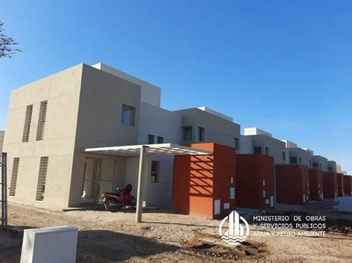 Avanza a paso firme la ejecución de 92 dúplex en el barrio Mariano Moreno