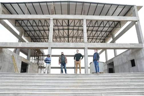 Avanza la obra de la Escuela de Artes Plásticas en Las Termas Avanza la obra de la Escuela de Artes Plásticas en Las Termas