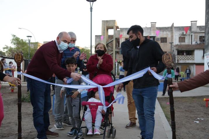 El barrio Salido cuenta con un nuevo espacio verde El barrio Salido cuenta con un nuevo espacio verde