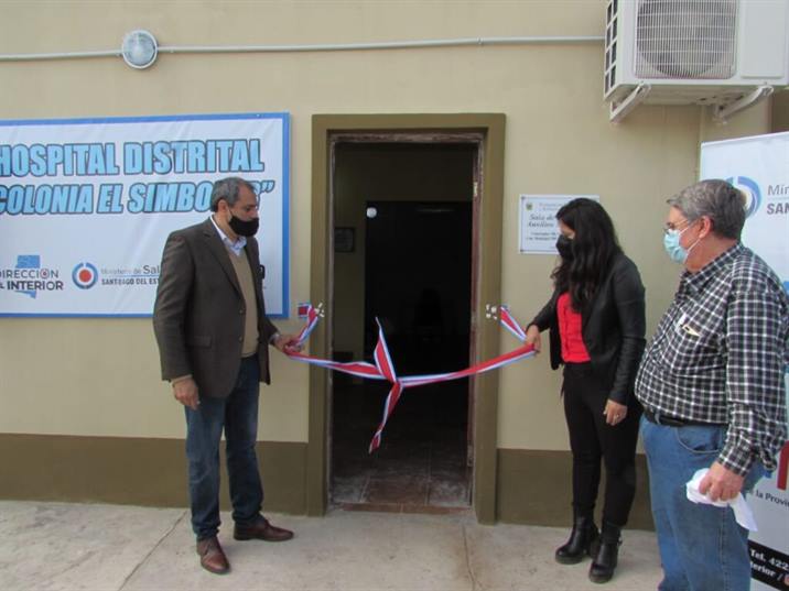 Colonia El Simbolar: ponen en funcionamiento las salas donde funcionará el Hospital Distrital
