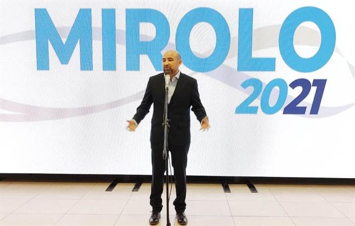 Pablo Mirolo largó su carrera para llegar al Congreso