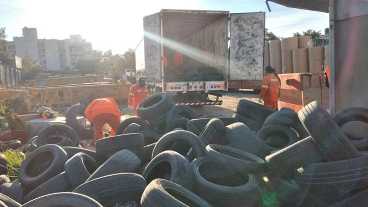 Reciclaje: Reutilizan neumáticos para fabricar cemento