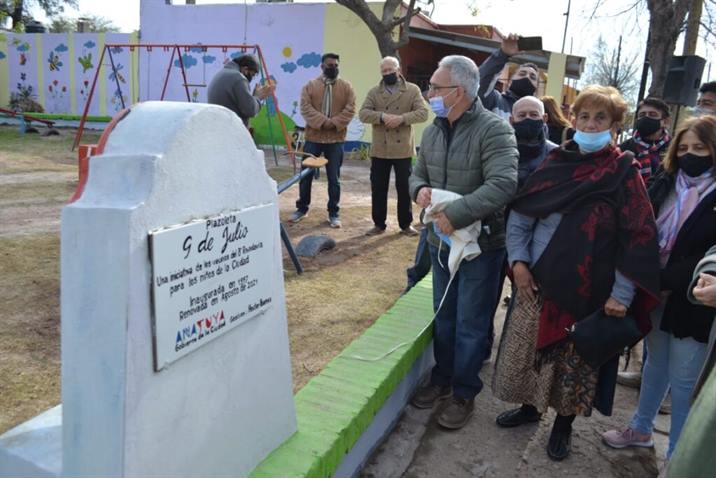 Añatuya recuperó un espacio emblemático del B° Rivadavia Añatuya recuperó un espacio emblemático del B° Rivadavia