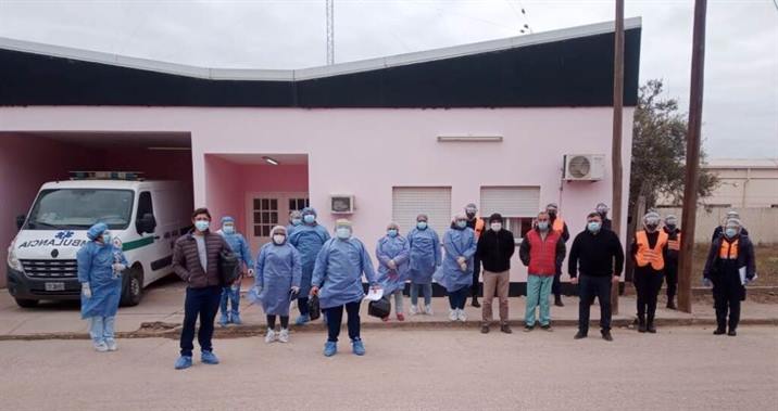 Rastrillajes en barrios de Villa Atamisqui para detectar casos de covid Rastrillajes en barrios de Villa Atamisqui para detectar casos de covid