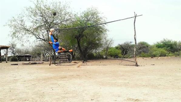 Entrena en el monte santiagueño con el sueño de llegar al fútbol de primera