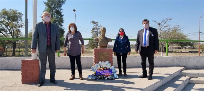 Clodomira resaltó la figura del “Padre de la Patria” Clodomira resaltó la figura del “Padre de la Patria”