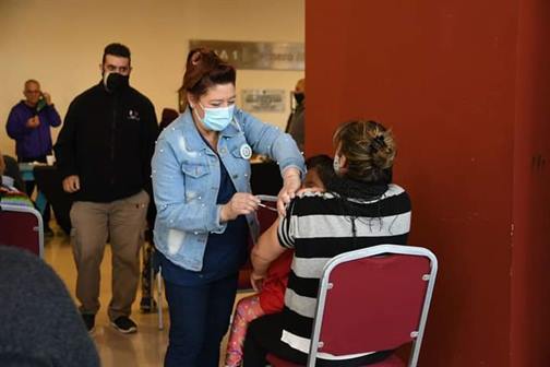 Casi 4000 termenses recibieron la segunda dosis de la vacuna Casi 4000 termenses recibieron la segunda dosis de la vacuna