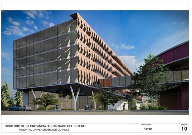 El Hospital Universitario de Clínicas se inauguraría en el año 2023