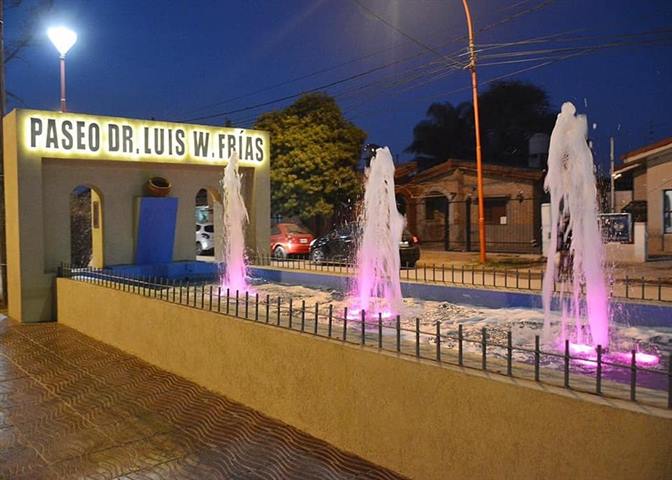 Paseo “Dr. Luis Walter Frías”: homenaje a un héroe anónimo santiagueño Paseo “Dr. Luis Walter Frías”: homenaje a un héroe anónimo santiagueño