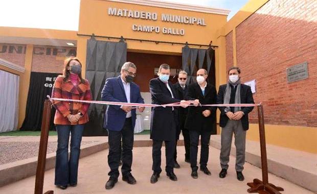 Zamora inauguró obras en Campo Gallo y Campo Alegre