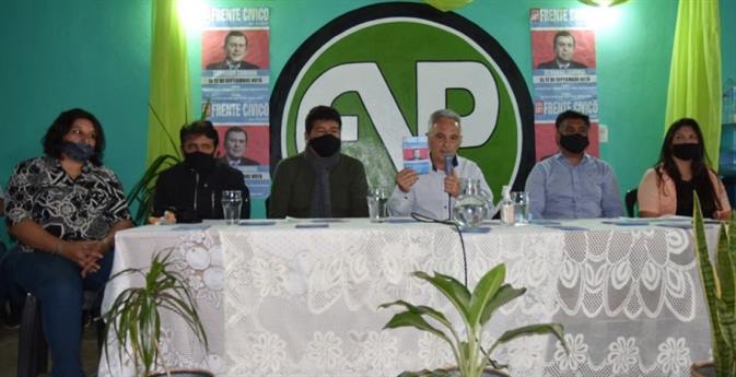 Ibáñez llamó a los añatuyenses a votar por los candidatos del Frente Cívico