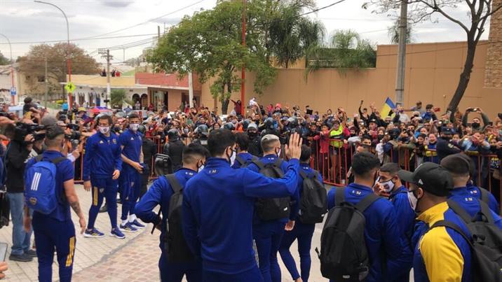 Llegó Boca y revolucionó Las Termas Llegó Boca y revolucionó Las Termas