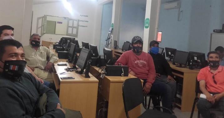 Capacitan a personal de tránsito de Clodomira