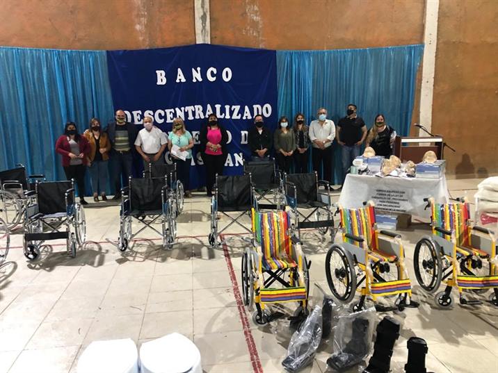 San Pedro puso en marcha un programa para la entrega de elementos ortopédicos San Pedro puso en marcha un programa para la entrega de elementos ortopédicos