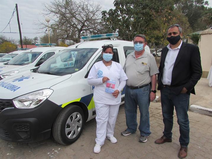 Colonia El Simbolar sumó una ambulancia para su hospital