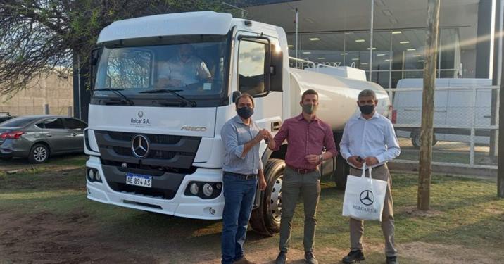 Colonia El Simbolar amplía su flota para la distribución de agua