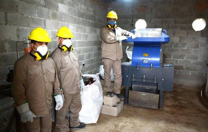 Inauguran una planta de eco ladrillo en Dpto. Silípica Inauguran una planta de eco ladrillo en Dpto. Silípica