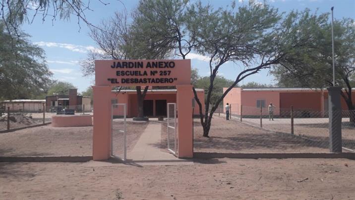 El Desbastadero cuenta con nuevo edificio de la Escuela Nº 257 El Desbastadero cuenta con nuevo edificio de la Escuela Nº 257