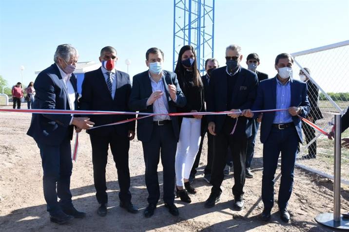 Lugones celebró sus 131 años con la inauguración de obras