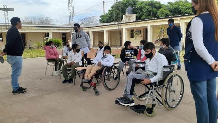 Interesante experiencia en la Escuela Especial Mundo Feliz de Quimilí Interesante experiencia en la Escuela Especial Mundo Feliz de Quimilí