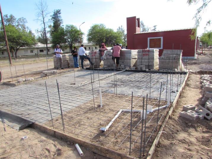 Supervisan la ejecución de obras de viviendas en Colonia El Simbolar Supervisan la ejecución de obras de viviendas en Colonia El Simbolar