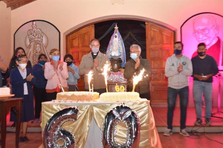 Destacan el legado de Gottau en los 60 años del Obispado de Añatuya