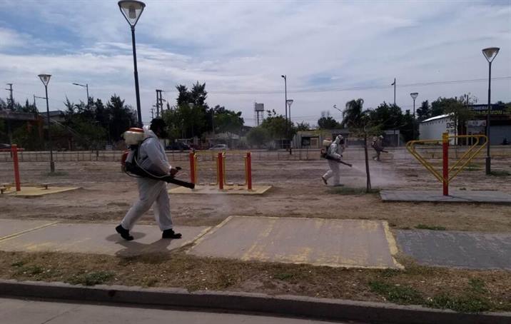 Esta semana fumigan contra mosquitos en barrios de la Capital