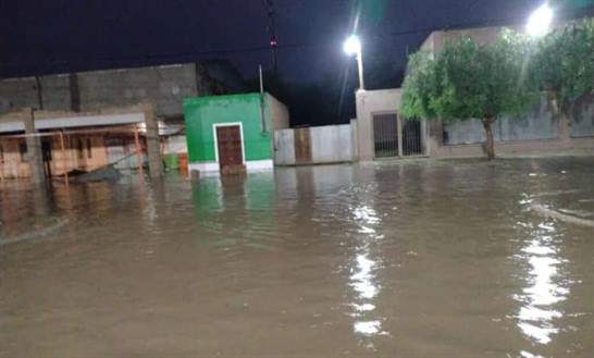 Un fuerte temporal azotó Villa Atamisqui Un fuerte temporal azotó Villa Atamisqui