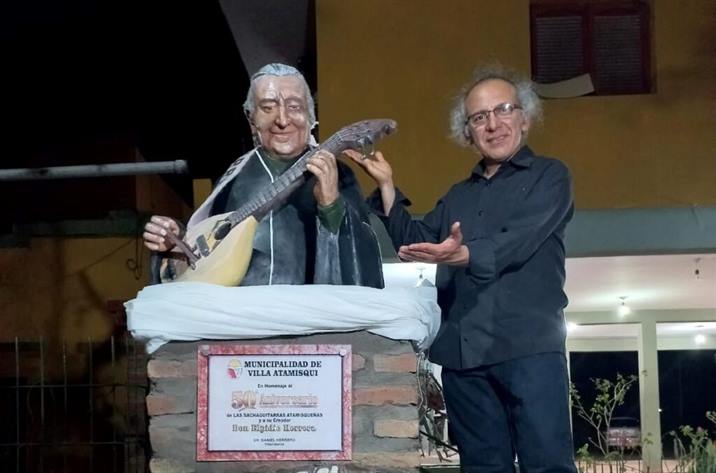 Sentido homenaje a Elpidio Herrera en el “Museo de la Sacha”