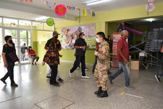 Gran afluencia las urnas en Frías Gran afluencia las urnas en Frías