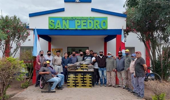 Destacan el rol del empleado municipal para el desarrollo de San Pedro