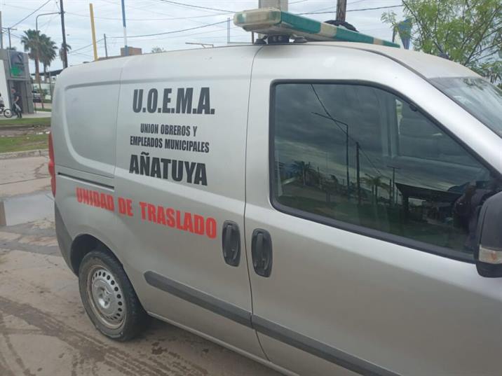 La ambulancia del gremio municipal de Añatuya volvió a prestar servicio