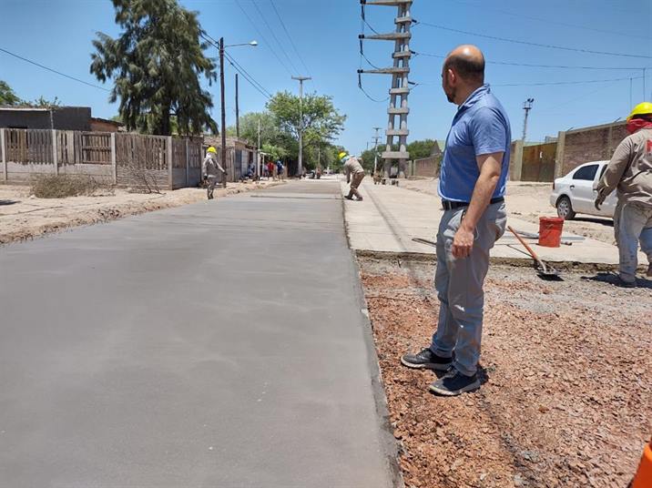 Mirolo: “Estamos ejecutando el plan de obras más importante de La Banda”